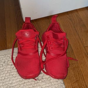 Adidas all red NMDs